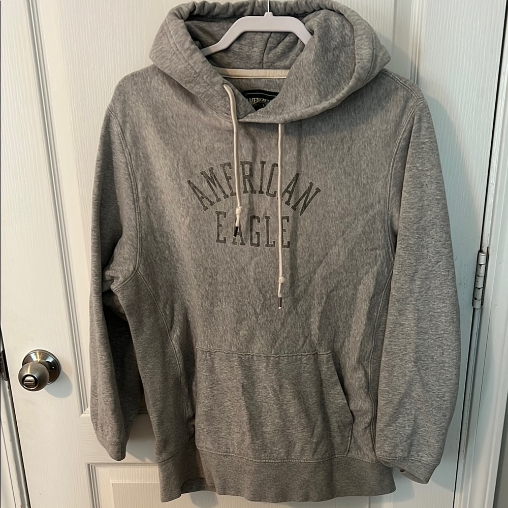American Eagle Outfitters Gray Sweatshirt Classic Hoodie